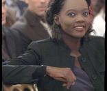 La charmante Rama Yade, lors de la remise des Prix 2008 de l'Académie des Sports, à l'Assemblée Nationale, à Paris, le 9 novembre 2009.