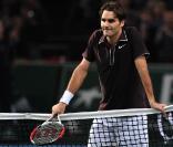 Les meilleurs moments du match Federer-Benneteau, lors du deuxième tour de l'Open de Paris Bercy, le 11 novembre 2009.
