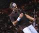 Roger Federer s'est fait battre par le Français Julien Benneteau, lors du second tour de l'Open de Paris Bercy, le 11 novembre 2009.