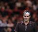 Roger Federer s'est fait battre par le Français Julien Benneteau, lors du second tour de l'Open de Paris Bercy, le 11 novembre 2009.