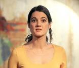 Rachel Arditi dans Qu'est-ce qu'on attend ? le 10 novembre 2009 au théâtre Ciné 13 à Paris