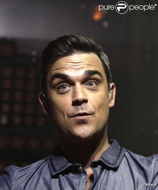 Robbie Williams en studio en octobre 2009 