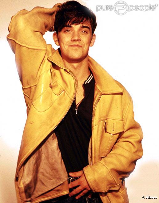  
Robbie Williams à l'époque de Take That 
