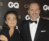 Miguel Bosé, à l'occasion de l'avant-première espagnole de  Twilight 2 - Tentation , à Madrid, le 12 novembre 2009.