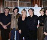 E. Zonca, M. Denicourt, M. Guillard, R. Berry, C. Courau et C. Berling à la conférence de presse du Printemps du Cinéma