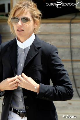 Virginie Couperie, ambassadrice du Gucci Masters