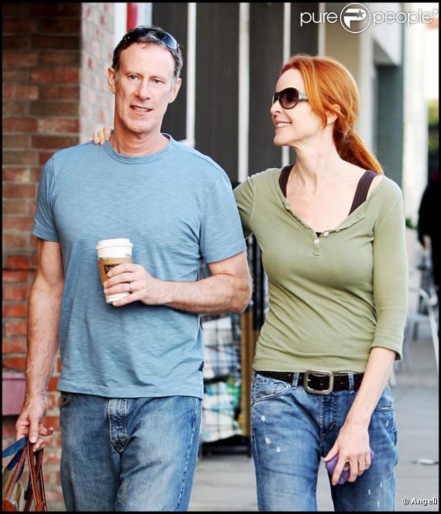 Marcia Cross et son mari Tom Mahoney