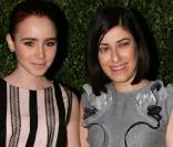 Lilly Collins à la soirée Vogue à New York le 17/11/09