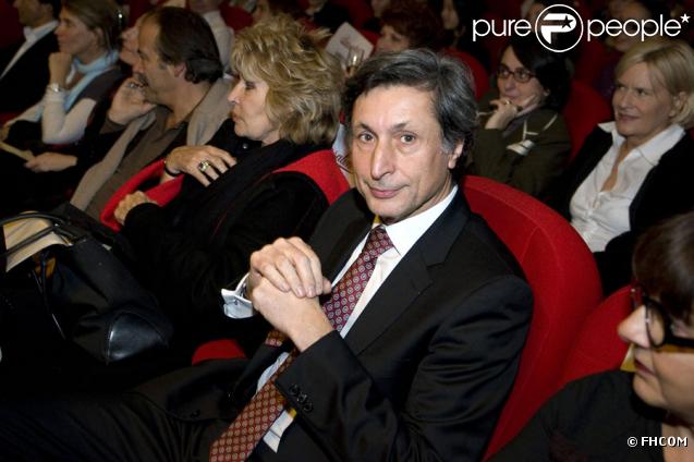 Patrick de Carolis lors de la soirée annonçant la sortie en DVD du film Borsalino le 16 novembre 2009 à Paris