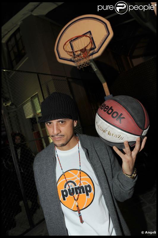 Saïd Taghmaoui à la soirée organisée pour les 20 ans de la Pump, de Reebok. 19/11/09