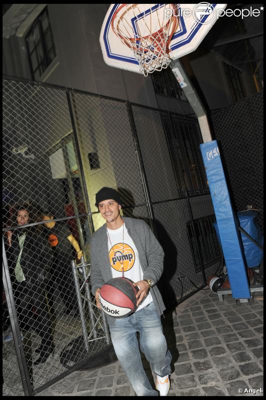 Saïd Taghmaoui à la soirée organisée pour les 20 ans de la Pump, de Reebok. 19/11/09
