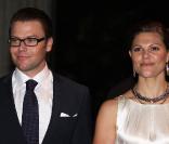 Les 19 et 20 novembre 2009, les principales figures féminines des cours royales d'Europe se sont retrouvées à Stockholm pour y célébrer les 20 ans de la Convention pour l'Enfance des Nations Unies. Ici, Victoria et Daniel Westling 