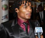 Florent Malouda, au Dorchester Hotel de Londres, lors de la soirée organisée par la Fondation Didier Drogba.