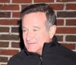 Robin Williams au show de David Letterman à New York, le 23 novembre 2009