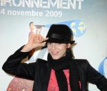 Audrey Dana lors de la clôture du 27e Festival du film d'environnement, le 24 novembre à Paris.