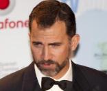 Felipe d'Espagne au gala de la presse de Londres le 24/11/09