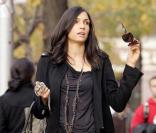 Famke Janssen à New York, le 24 novembre 2009