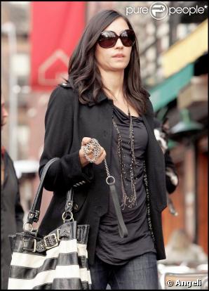 Famke Janssen à New York, le 24 novembre 2009
