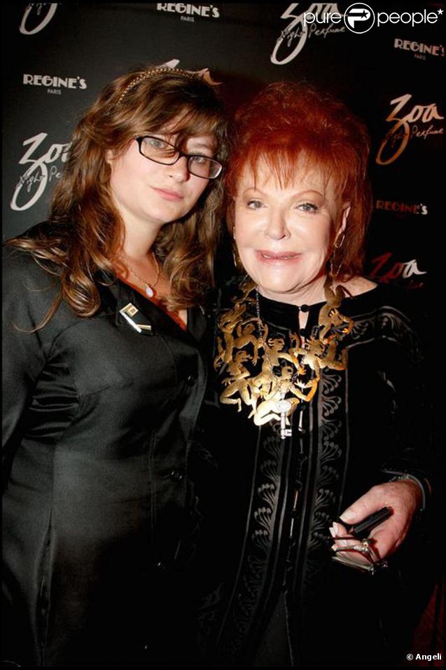 Régine et sa petite-fille Daphnée 