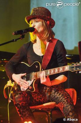 Axelle Red donne un mini-concert au Palace à Paris le 30 novembre 2009