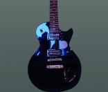 Guitare électrique Gibson de Grégori Baquet 