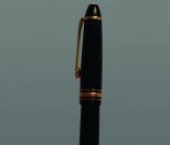 Stylo Montblanc offert par Coluche à Maryse Gildas