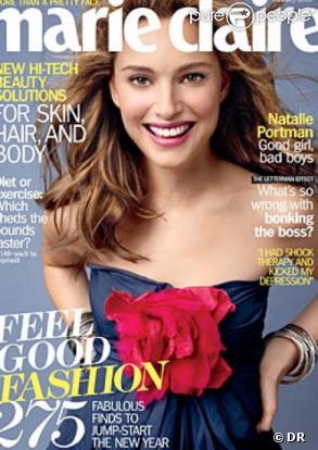 Natalie Portman en couverture de Marie-Claire