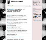 Capture d\'écran de la page Twitter de Mareva Galanter