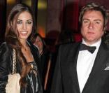 Amber Le Bon et son papa Simon à la soirée des British Fashion Awards à Londres le 9/12/09