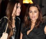 Amber Le Bon et sa maman à la soirée des British Fashion Awards à Londres le 9/12/09