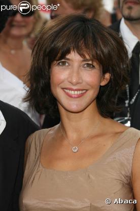 Sophie Marceau a enregistré  Descente de Police  avec Thierry Ardisson.