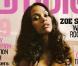Zoe Saldana en couverture de Complex