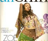 Zoe Saldana en couverture de Un Chin 