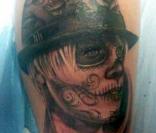Le visage de Pink tatoué sur le corps de son mari Carey Hart