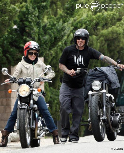 Pink et son mari Carey Hart en mai 2009