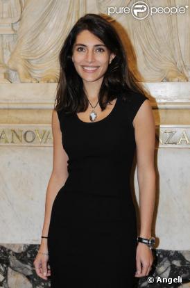 Caterina Murino reçoit le premier European Award 2009 à Rome le 14 décembre 2009