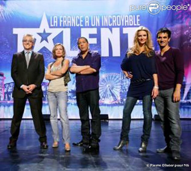 Le jury et les présentateurs d'Incroyable Talent