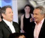 Michel Drucker et Michel Sardou 