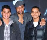 Cuba Gooding Jr et ses fils à la première d'Avatar à Los Angeles le 16/12/09