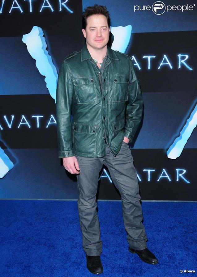 Brendan Fraser à la première d'Avatar à Los Angeles le 16/12/09