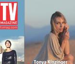 Tonya Kinzinger en couverture de TV Magazine, 20 au 26 décembre 2009 