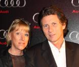 Catherine et Patrice Franke lors de la soirée du programme Audi Talents Awards 2009 au VIP Room à Paris le 17 décembre 2009