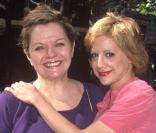 L\'actrice américaine Brittany Murphy et sa mère Sharon Murphy...<br />
