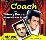 Thierry Beccaro jouera sur scène la pièce  Coach  avec Pierre-Olivier Scotto, à partir de 2010.
