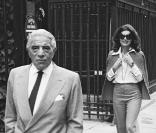 Aristote Onassis et Jackie Kennedy en 1972 