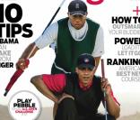 Mauvais timing 2 : la une du numéro de janvier 2010 du  Golf Digest  avec Brack Obama et Tiger Woods. 