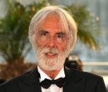 Michael Haneke a reçu la Palme d'Or pour Le Ruban Blanc, à Cannes en 2009