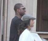 Gabrielle Union et Dwyane Wade en balade romantique à Miami le 28 décembre 2009