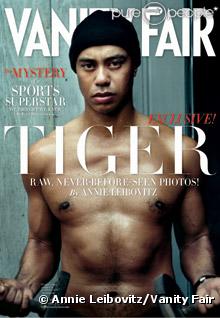 Tiger Woods en couverture de l'édition de février 2010 de Vanity Fair