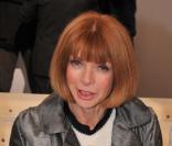 Anna Wintour et Bee Schaffer au défilé Yves Saint Laurent